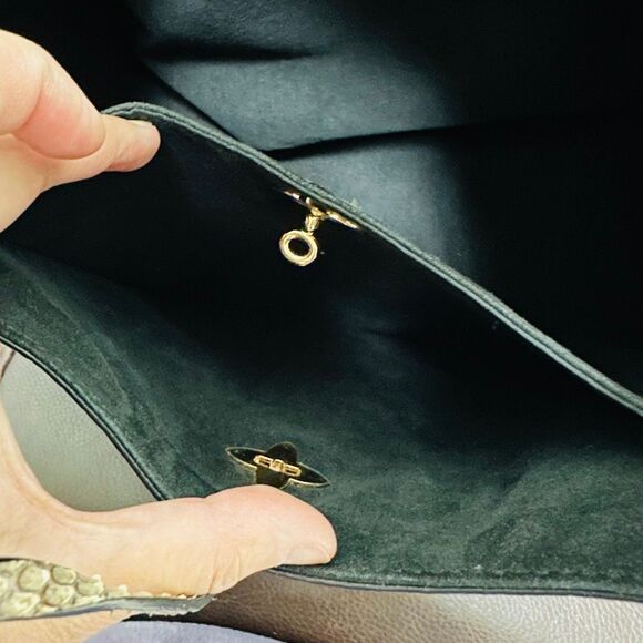 Louis Vuitton Flower Hobo Python strap - Picture 15 of 16